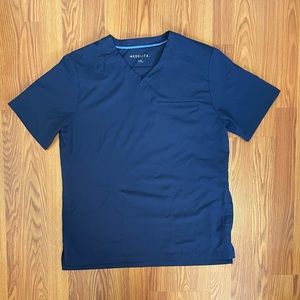 Navy Blue Medelita Realm Large Scrub Top